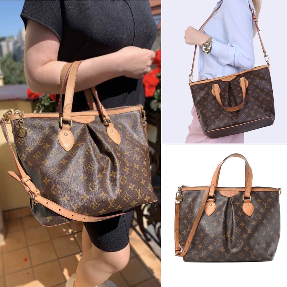 💎✨W/RECEIPT DISCONTINUED✨💎 zipper Louis Vuitton bag Palermo pm